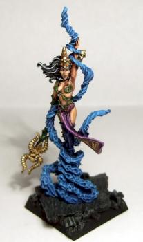 Dark elves sorceress by capt mannering