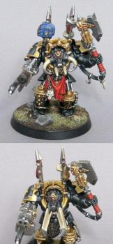 Black Legion chaos terminators by 3rd Eye