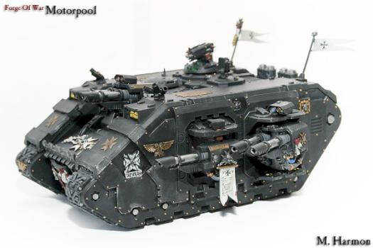 Black Templar Land Raider Terminus by michaelharmon