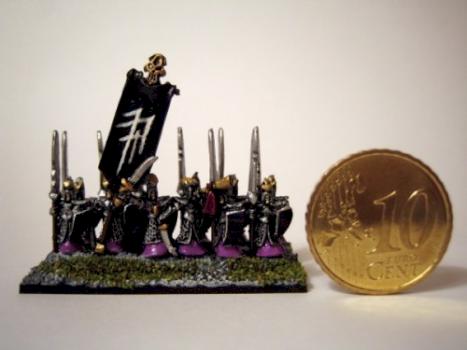 Warmaster (10mm) Dark Elf Pikemen by legdba