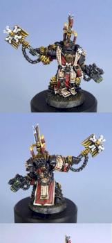 Black Templar  Grimaldus by darkartminiatures