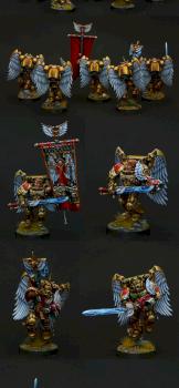 Blood Angels Sanguinary Guard by HopeRiver