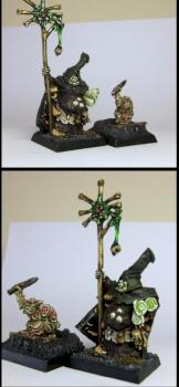 Chaos Nurgle Sorcerer - Hechicero de Nurgle by Lord Mephisto