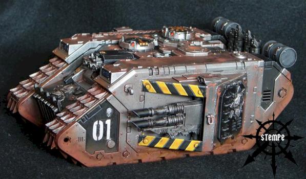 Iron Warriors Heresy Land Raider by Stempe