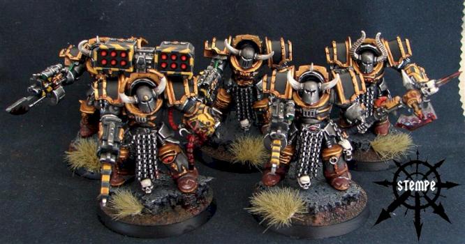 Iron Warriors Terminators by Stempe