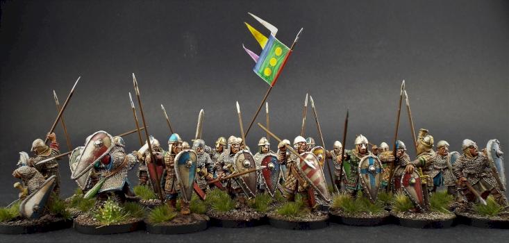 28mm Wargames Foundry Normans by avalonindustries2040