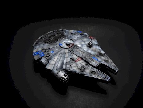 Millenium Falcon by tittlemanscrest84