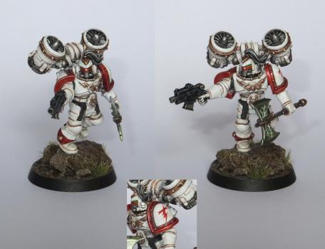 30k White Scar Assault Marine by cb_rex