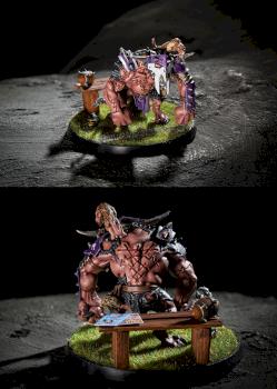 Blood Bowl Skaven Rat Ogre by Subversivus