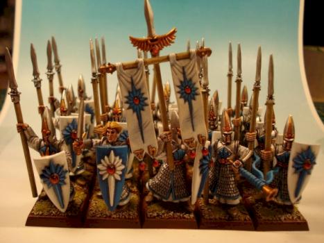 High Elf Spearman Unit by shug