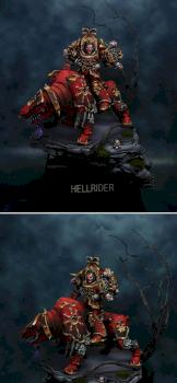 HELLRIDER - SILVER Monster 40K - SPANISH GD 2009 by kai