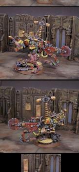 Ork Big Mek & Grot ammo runts by The Dwarf s Workshop