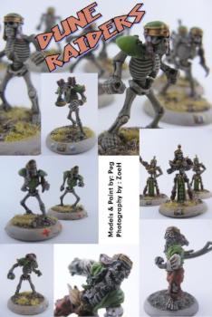 Dune Raiders ~ Khemri Blood-Bowl Team by Pug