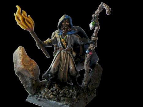 Wizard with Torch (Karlov Wizard) by Benjamin