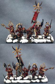 Chaos Chosen of Khorne by MightyChad