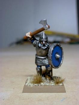 Viking with Axe by Conium Maculatum