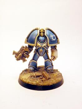 SPACE MARINE TERMINATOR PROTOTYPE (EXO ARMOUR) ROGUE TRADER by $kull$ gun$ and fire