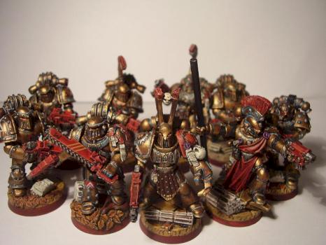 Minotaurs Tactical Squad Sotiridas (used as Grey hunters) by Sotirios