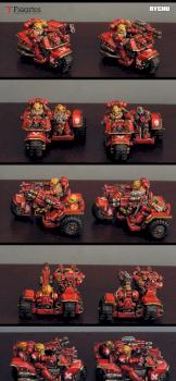 Blood Angels Attack Bike Squadron by RYCHU666