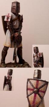 TEMPLARE KNIGHT 1270-1291, Pegaso models 54mm by B11