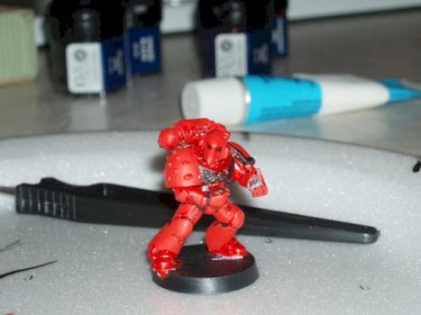 Space Marine WIP by swordtrainer