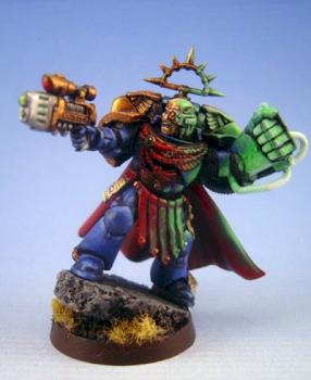 Ultramarines Commander with Power fist by Zeppelin Brothers