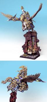 Bretonnian Lord on Pegasus mount by dead