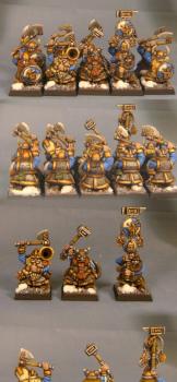 Dwarf Warrior Regiment from Battle for Skull Pass by mousekiller