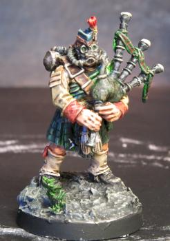 highland Guard Piper by chas