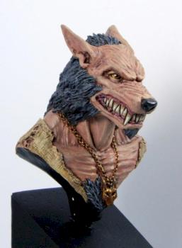 Werewolf Bust by BigBadGarou