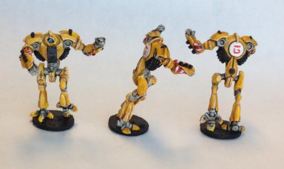 Dreadball Robot Guards (3) by burbidge