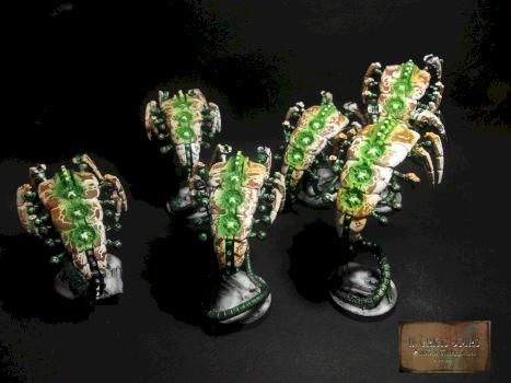 Necron Wraiths by Coticone Il Grigio