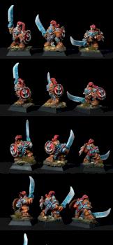 Tir-na-Bor Khor Warriors by bane3d