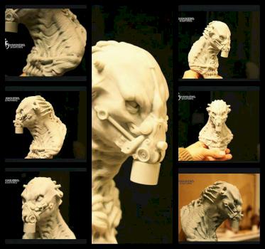 Alien Bust Resin Kit Available for orders by giorgosts