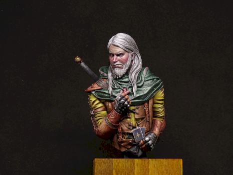 Geralt of Rivia, gambler by Power Elephant