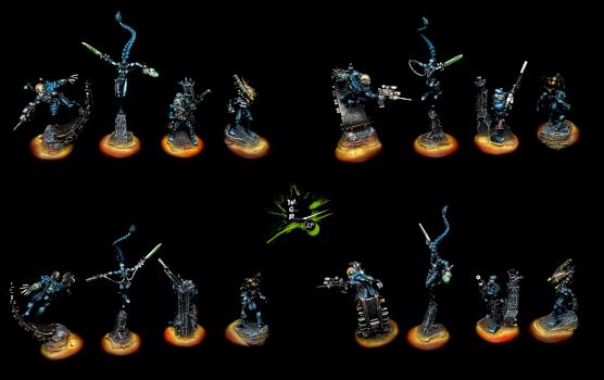 Officio Assassinorum Team by CroWarGamePainting