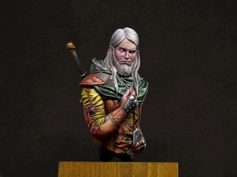 Geralt of Rivia, gambler by Power Elephant