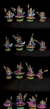 THOUSAND SONS EXALTED SORCERERS AND AHRIMAN by pesa