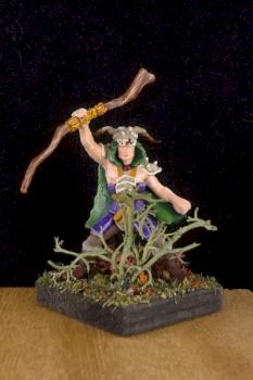 Horned Druid of the Leaf by Dead Bard Miniatures