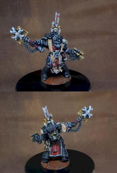 Black Templars Chaplain Grimaldus by risk0