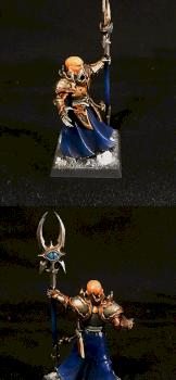 Chaos Sorcerrer of Tzeentch by oxenreed