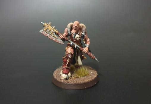 Slaughterpriest of Khorne by Feinar