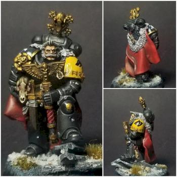 Wolf Priest of the Space Wolves by N1NEFINGERS