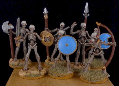 Tomb Kings Skeleton Warriors by Dead Bard Miniatures