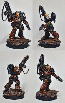 Flesh Tearers Primaris Lieutenant by Reaver