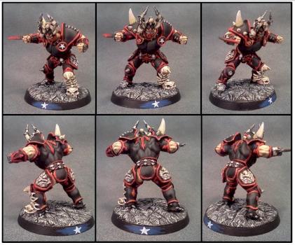 Lord Borak the Despoiler Blood Bowl Star Player by Lou Rollins