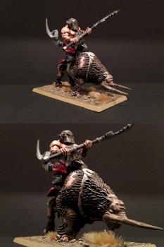 Ogre Kingdoms Mournfang Rider by Entity197