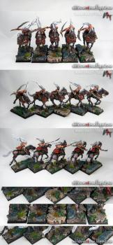 Dark Elves Doomfire Warlocks by goblin1980