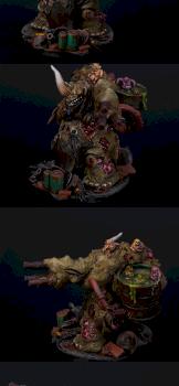 Nurgle Demon Prince by Monstroys