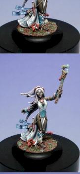 Sylphie - benevolent drow priestess by automaton